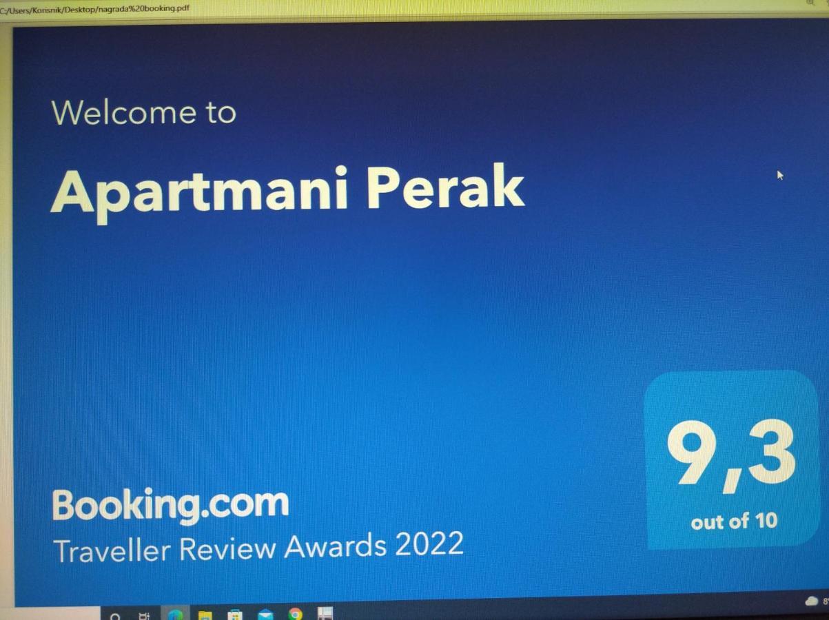 Apartmani Perak Mimice Kültér fotó